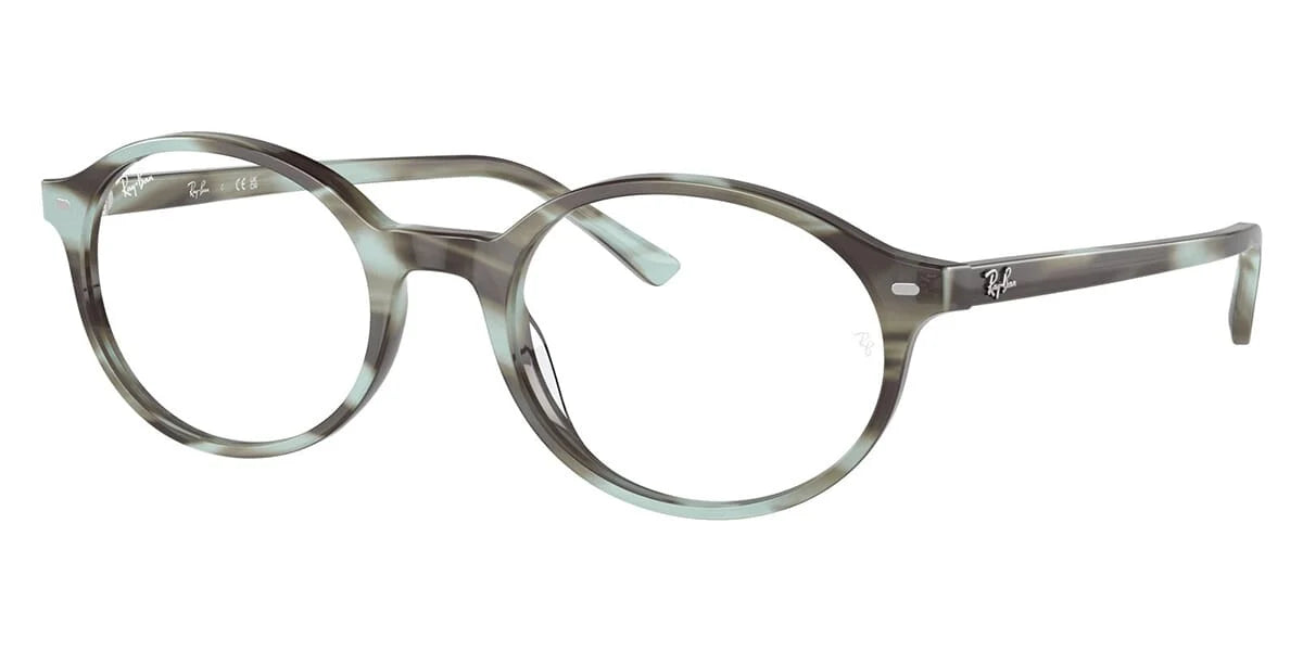 Ray-Ban RX5429 8356 – Striped Green Eyeglasses (51mm)