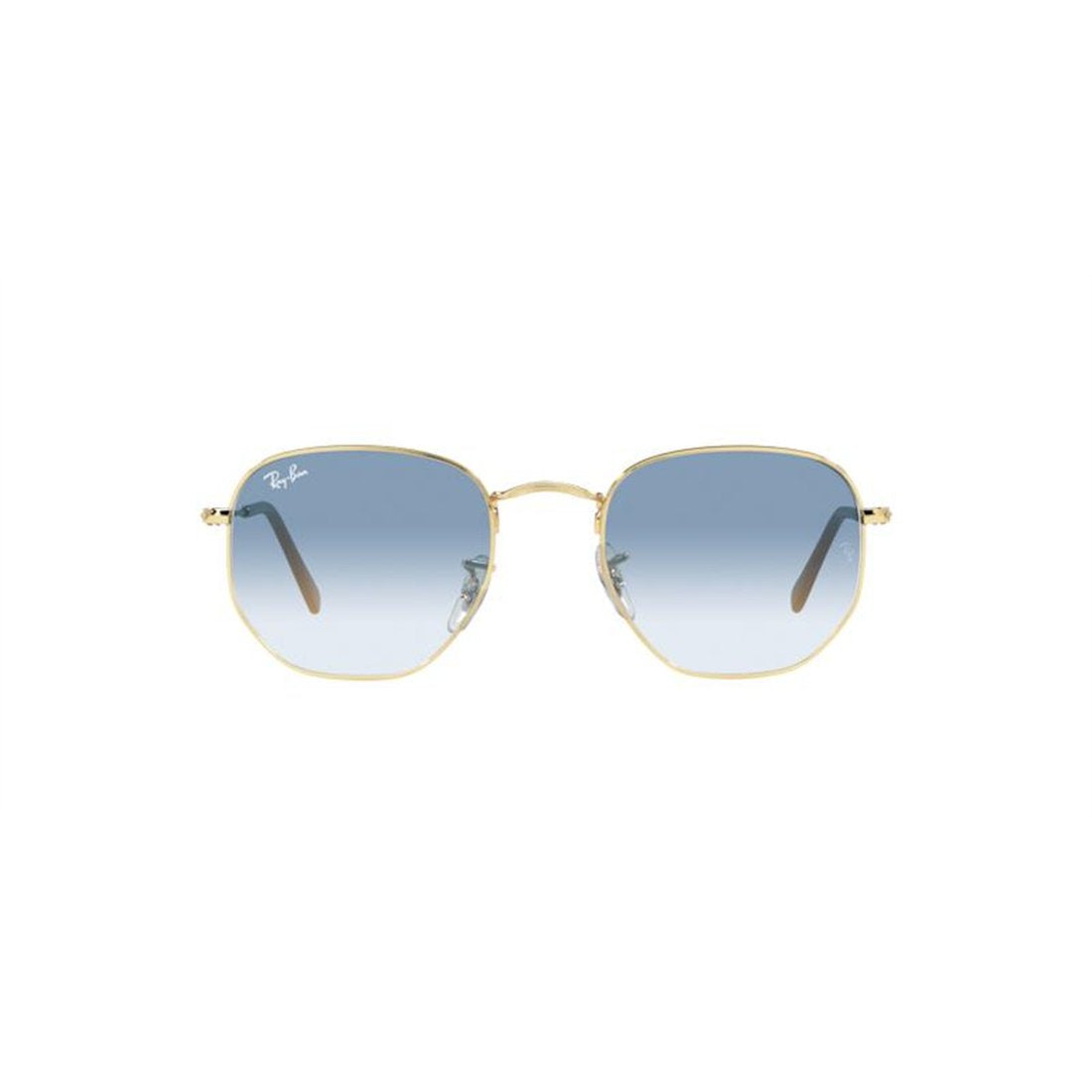 Ray-Ban Hexagonal RB3548 001/3F – Gold Sunglasses (51mm)