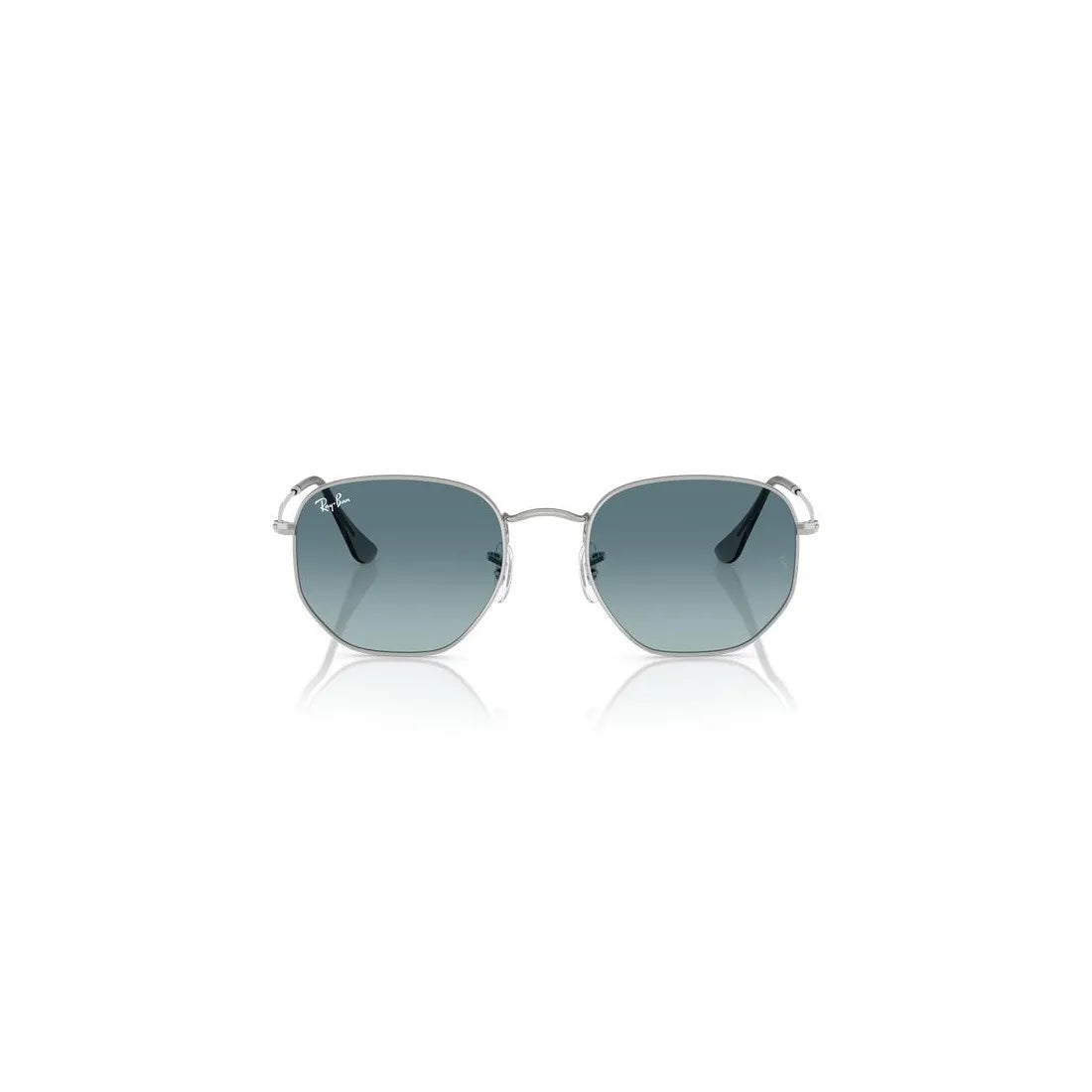 Ray-Ban Hexagonal RB3548N 003/3M – Silver Sunglasses (51mm)