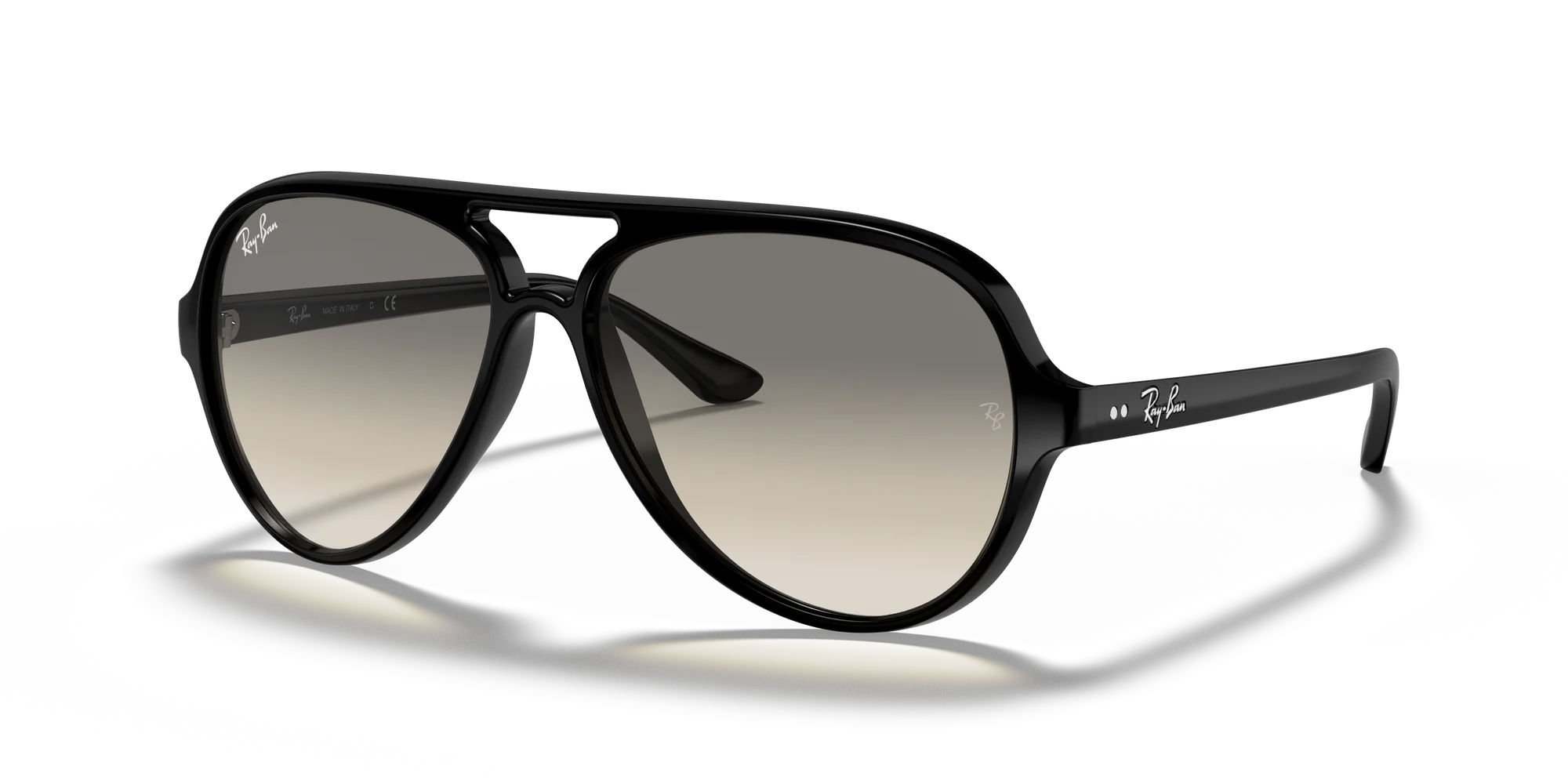 Ray-Ban Cats 5000 RB4125 601/32 – Black Sunglasses (59mm)