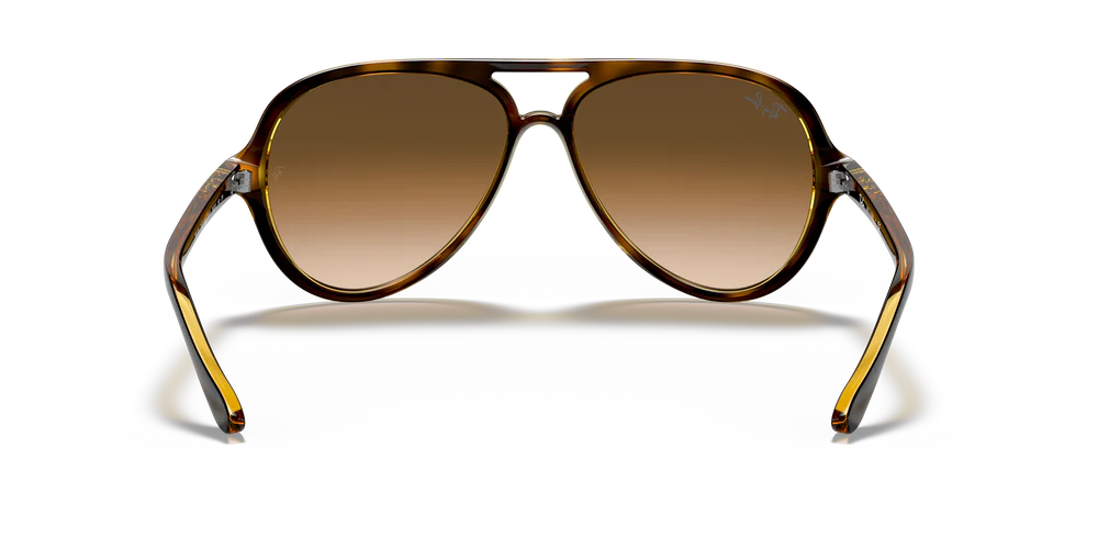 Ray-Ban Cats 5000 RB4125 710/51 – Light Havana Sunglasses (59mm)