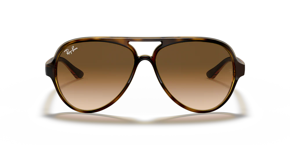 Ray-Ban Cats 5000 RB4125 710/51 – Light Havana Sunglasses (59mm)