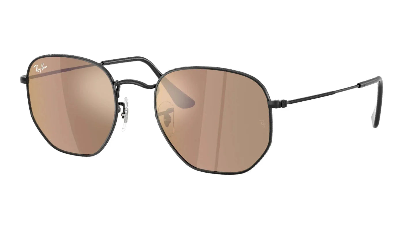 Ray-Ban Hexagonal RB3548N 9069A5 – Copper Sunglasses (51mm)
