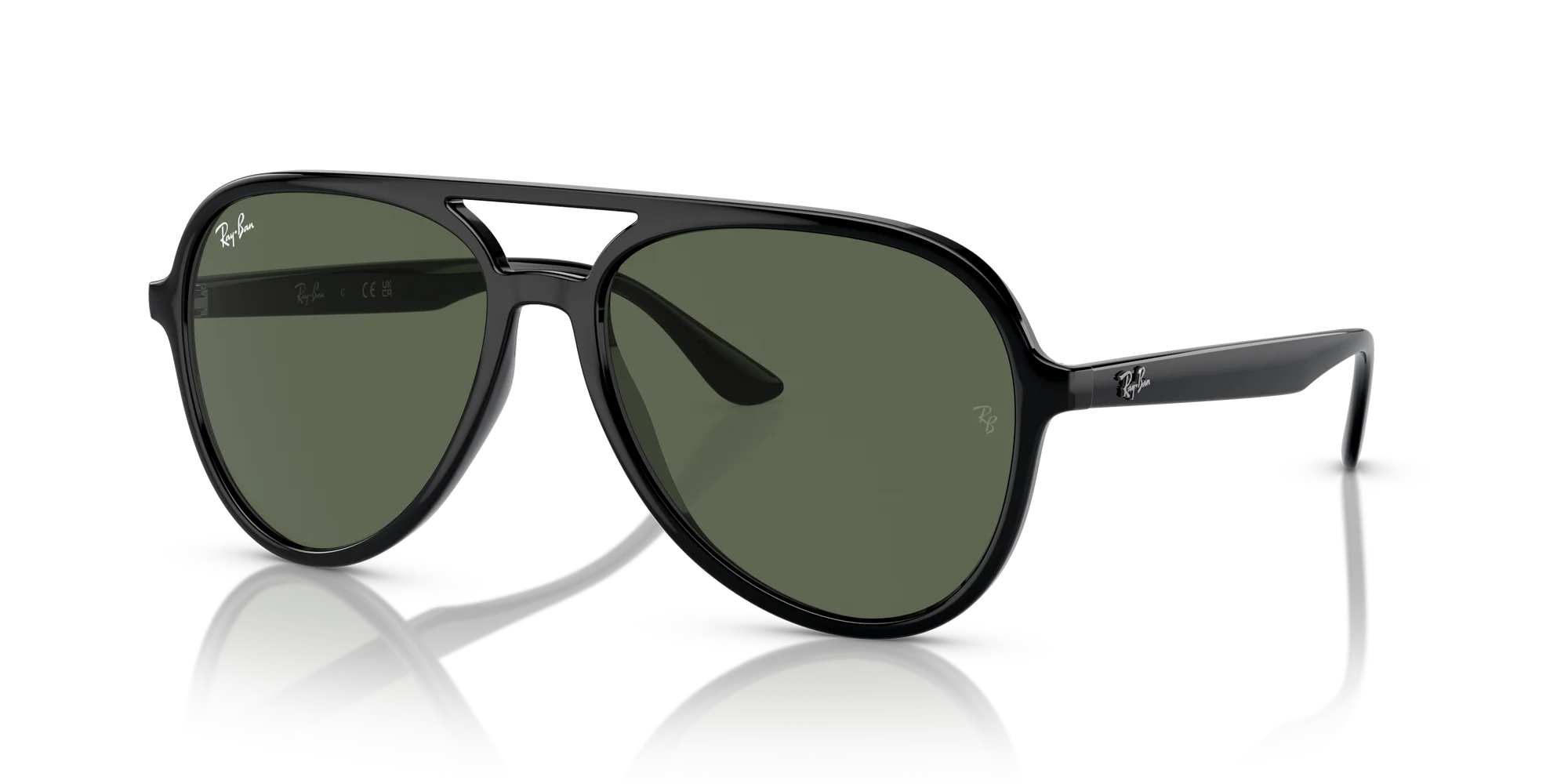 Ray-Ban RB4376 601/71 – Black Sunglasses (57mm)
