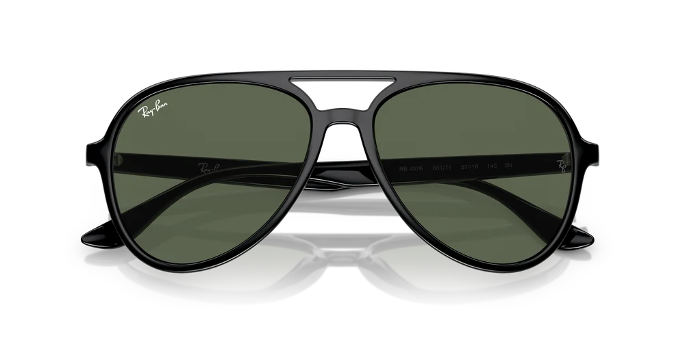 Ray-Ban RB4376 601/71 – Black Sunglasses (57mm)