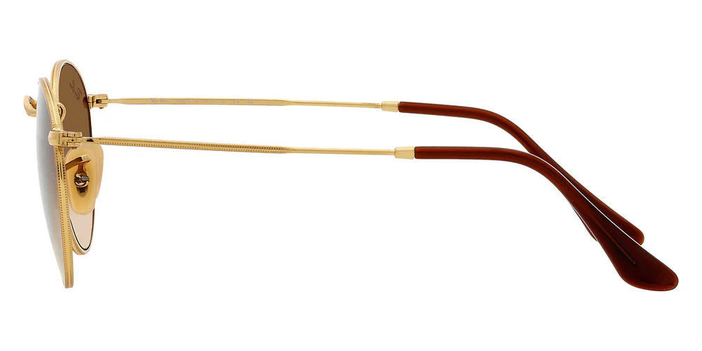 Ray-Ban Round Metal RB3447 001/51 – Gold Sunglasses (53mm)