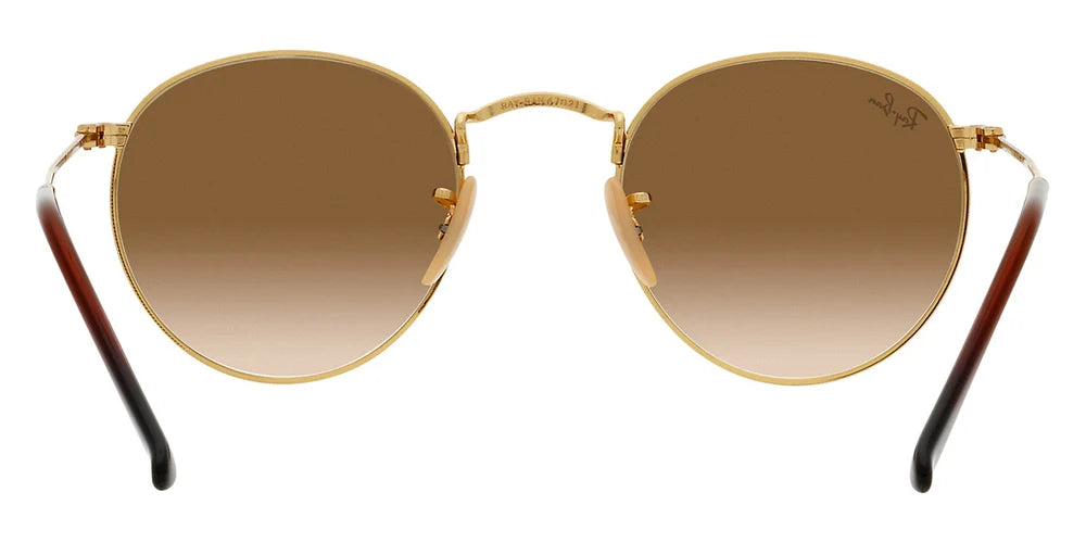 Ray-Ban Round Metal RB3447 001/51 – Gold Sunglasses (53mm)