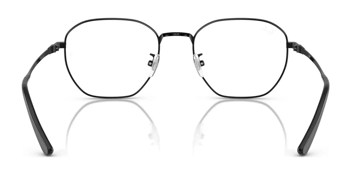 Ray-Ban RX8777 1244 black titanium eyeglasses 53mm side view