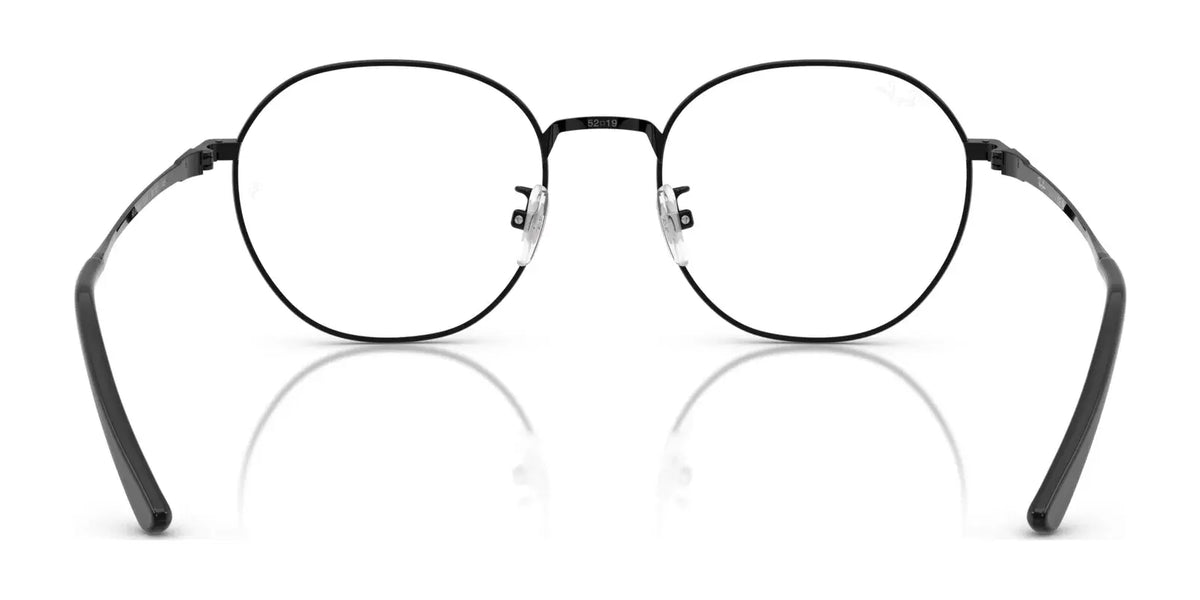 Ray-Ban RX8778 1244 black titanium eyeglasses 52mm side view